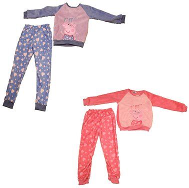 Peppa Pig Gurli Gris Pyjamas (Rosa, 6 ÅR - 116 CM)