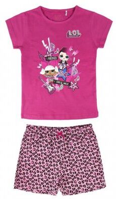 L.O.L. Surprise! L.O.L. Overraskelse! Diva og Rocker t-shirt og shorts (7/8 - 122/128 CM)