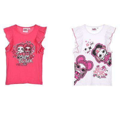 L.O.L. SURPRISE! L.O.L. Overraskelse! T-shirt (VIT, 5Y - 110 CM)