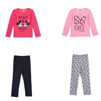 Disney Minnie Mouse Pyjamas (LJUSROSA, 6Y - 116 CM)