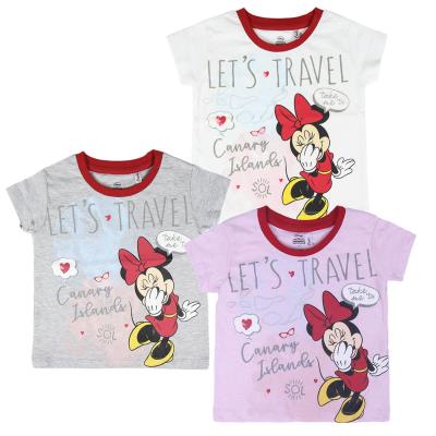 Disney Minnie Mouse T-shirt (LYSERØD, 10Y - 140 CM)