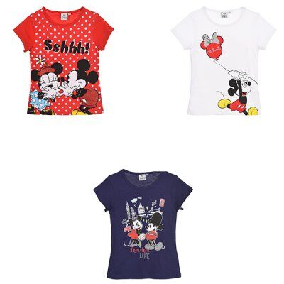 Disney Minnie Mouse T-shirt (6A - 116 CM, Hvid)