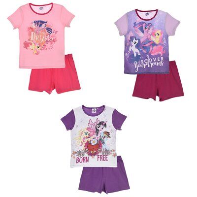 My Little Pony Min lille pony sætter shorts og t-shirt (Rosa, 3 ÅR - 98 CM)