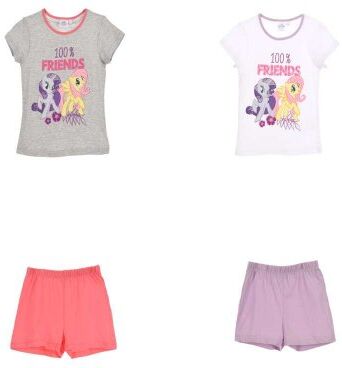 My Little Pony shorts og t-shirt (Vit, 3 ÅR - 98 CM)