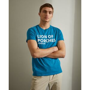 Lion of Porches Camiseta Turquesa Oscuro