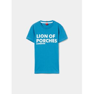 Lion of Porches Camiseta Turquesa Oscuro