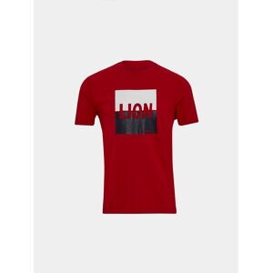 Lion of Porches Camiseta Rojo