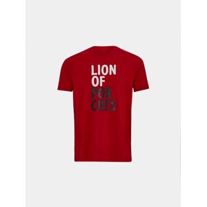 Lion of Porches Camiseta Rojo
