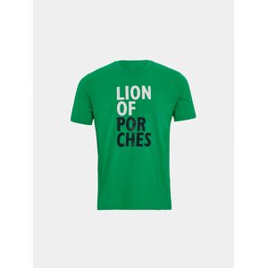 Lion of Porches Camiseta Verde Bandera
