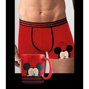 BOXER Y TAZA REGALO NIÑO DISNEY 48362 8-10 Rojo