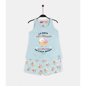 Pijama Juvenil MR WONDERFUL 56737 4 Azul