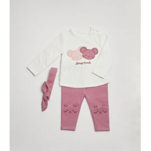 Conjunto Bebé 3 piezas YSABEL MORA 25340 9M Rosa