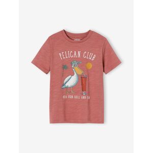 VERTBAUDET Camiseta con animal divertido para niño arcilla