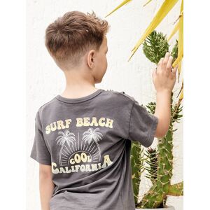 VERTBAUDET Camiseta con motivo gigante detrás para niño gris