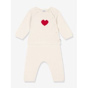 Conjunto de 2 prendas - PETIT BATEAU blanco estampado