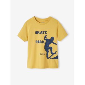VERTBAUDET Camiseta de manga corta con mensaje niño amarillo
