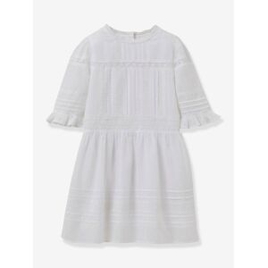 Vestido Lisy para niña - Colección Fiesta y Boda CYRILLUS blanco