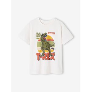 VERTBAUDET Camiseta con estampado de dinosaurio para niño crudo