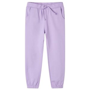 vidaXL Pantalones de chándal infantiles color lila 128