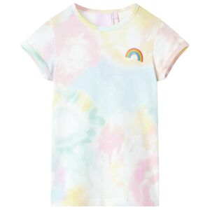 vidaXL Camiseta infantil multicolor 104