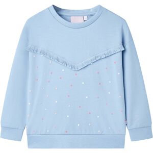 vidaXL Sudadera infantil azul 92