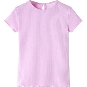 vidaXL Camiseta infantil rosa claro 116