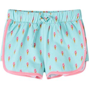 vidaXL Pantalones cortos infantiles con cordón menta claro 116