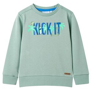 vidaXL Sudadera infantil caqui claro 104