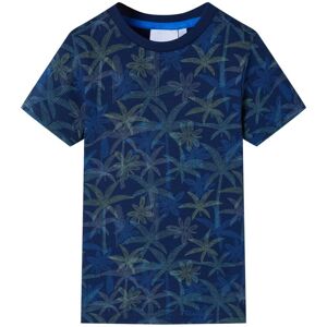 vidaXL Camiseta infantil azul marino 92