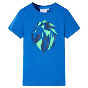 vidaXL Camiseta infantil azul 92