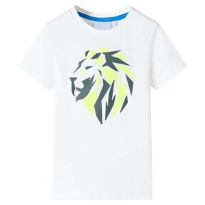 vidaXL Camiseta infantil color crudo 116