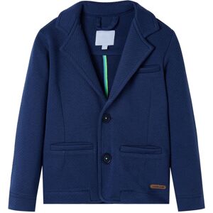 vidaXL Chaqueta de traje infantil azul oscuro 92