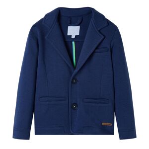 vidaXL Chaqueta de traje infantil azul oscuro 128