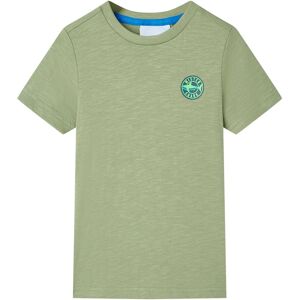 vidaXL Camiseta infantil caqui claro 92