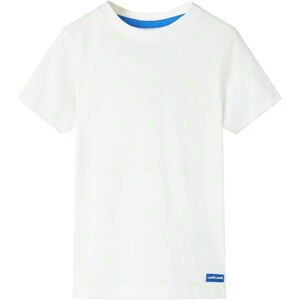 vidaXL Camiseta infantil color crudo 116