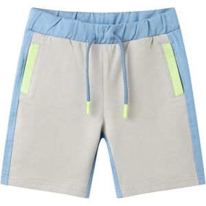 vidaXL Pantalón corto infantil con cordón azul 92