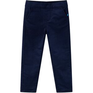 vidaXL Pantalón infantil azul marino oscuro 104