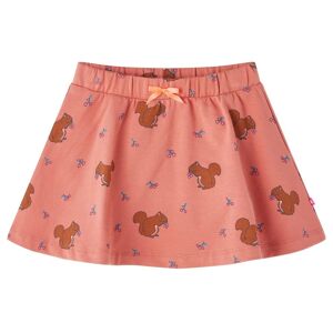 vidaXL Falda infantil rosa palo 116