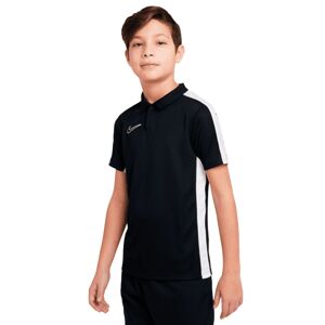 Nike - Polo Academy 23 m/c Niño, Unisex, Black-White, XS