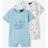 Lote de 2 monos short para bebé Snoopy Peanuts®