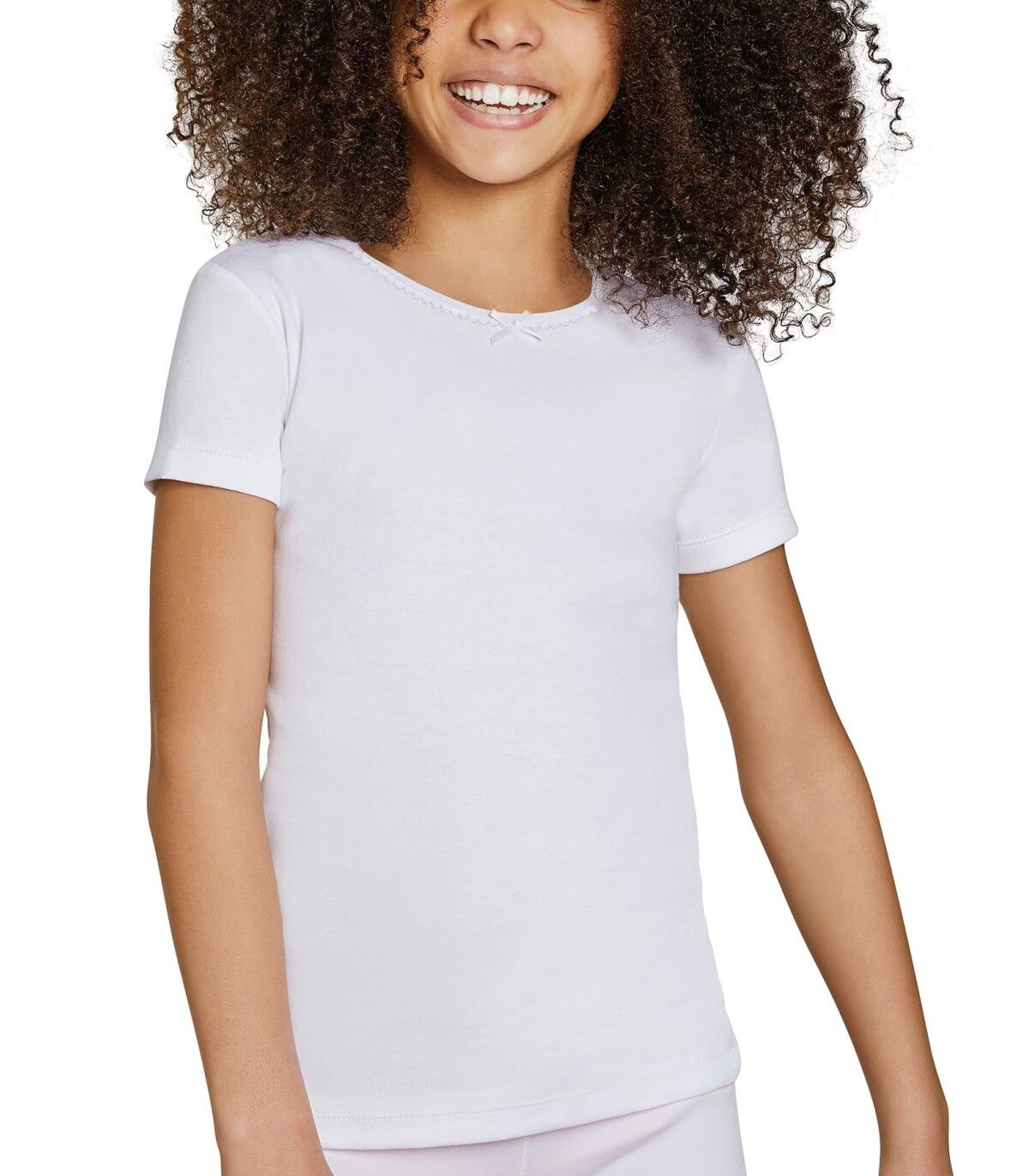 Camiseta infantil Manga corta Ysabel Mora 18307 2 Blanco