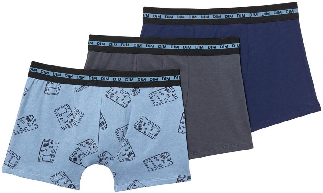 DIM. Pack 3 BOXER Juvenil DIM CN4 Color AM5 10 Surtido 3 colores