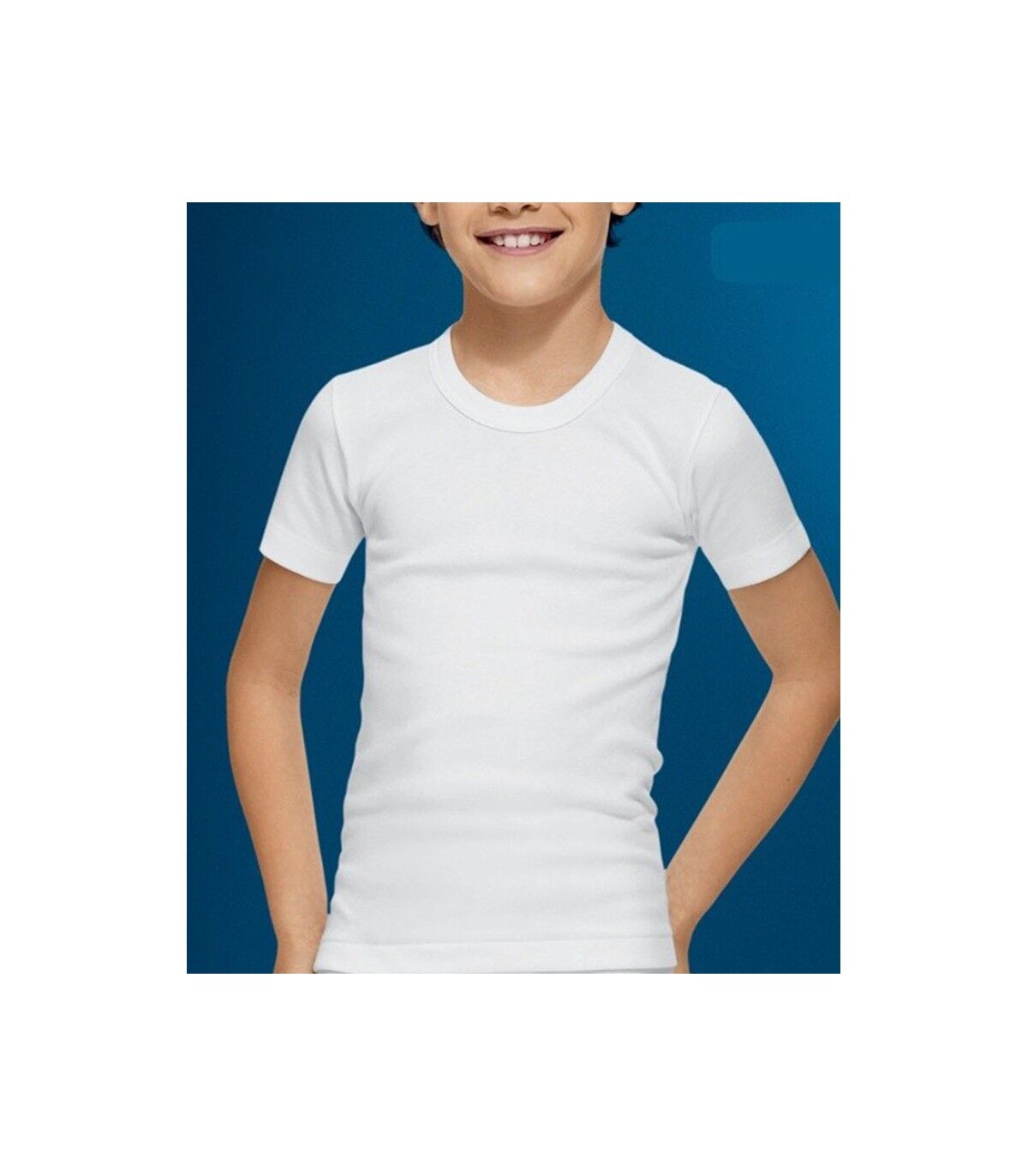 Camiseta Térmica M/Corta 32 Frajimu 4 Blanco