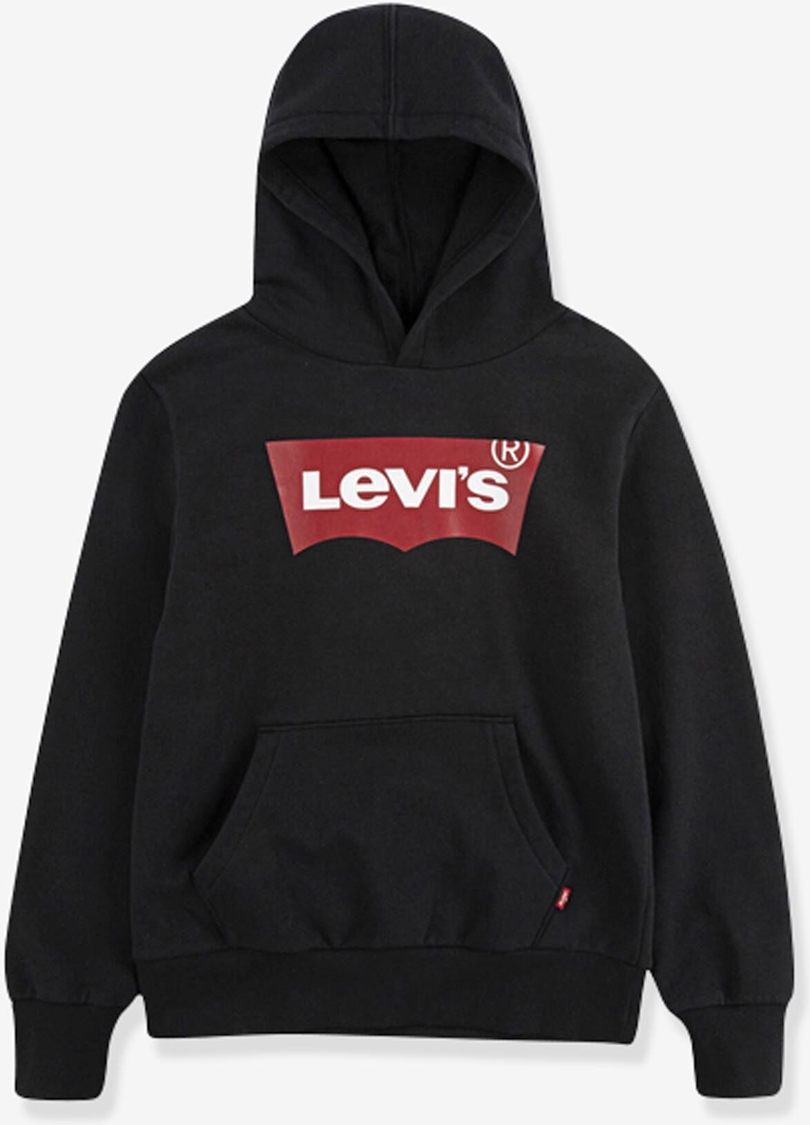 LEVIS KID'S Sudadera con capucha Batwing Screenprint Levi's® negro