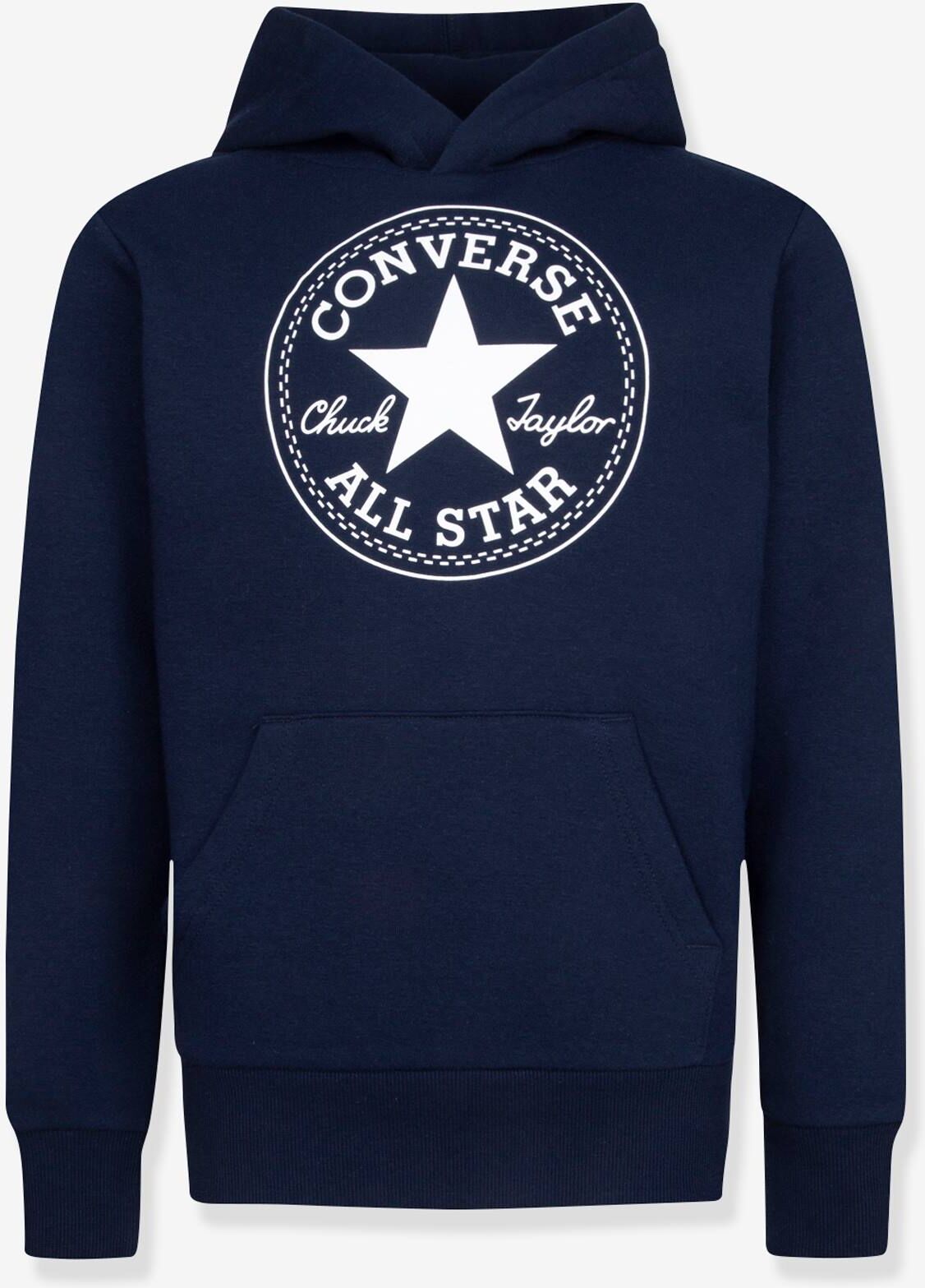 Sudadera hoodie CONVERSE azul marino