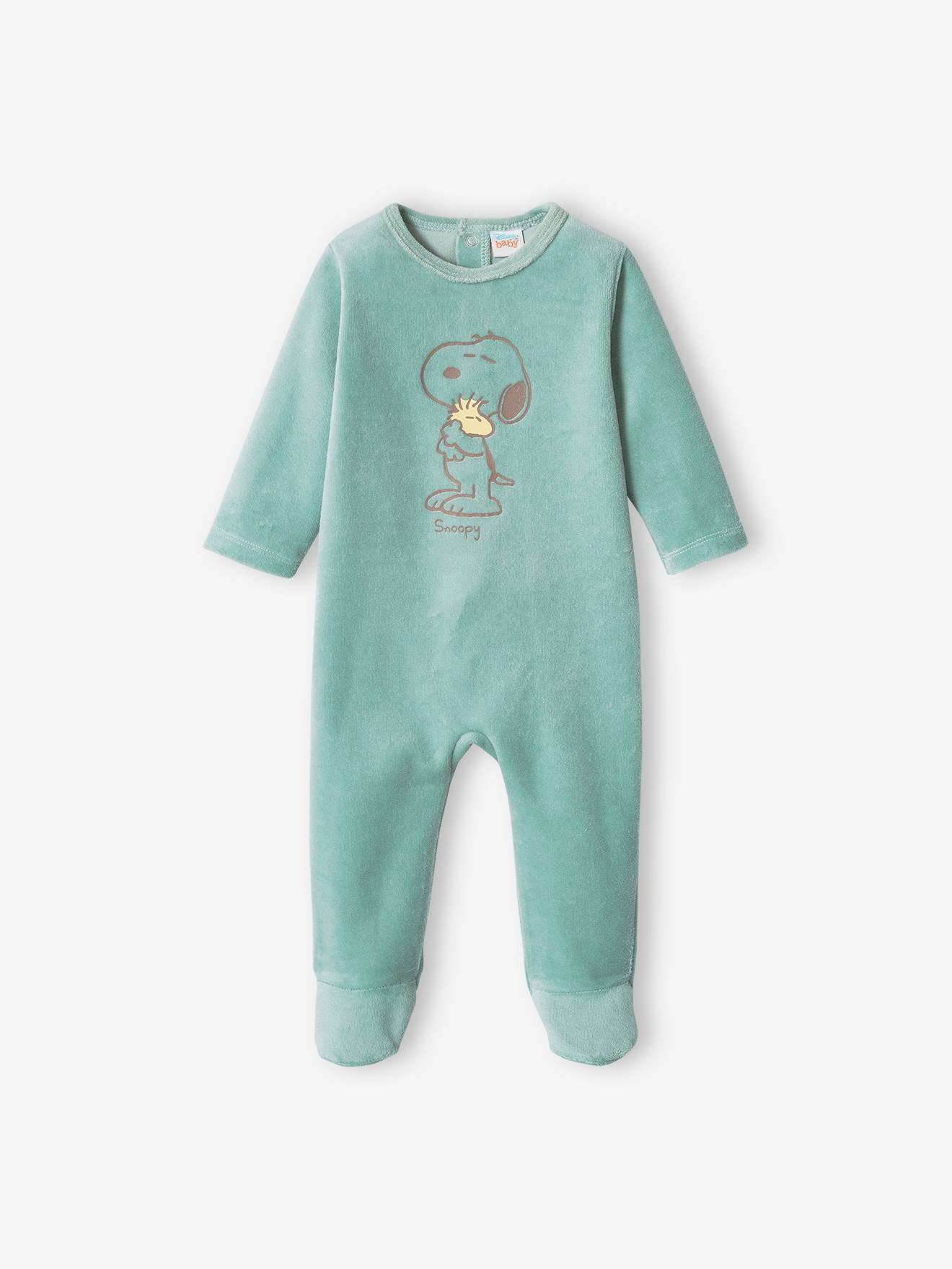 Pijama para bebé Snoopy Peanuts® verde sauce