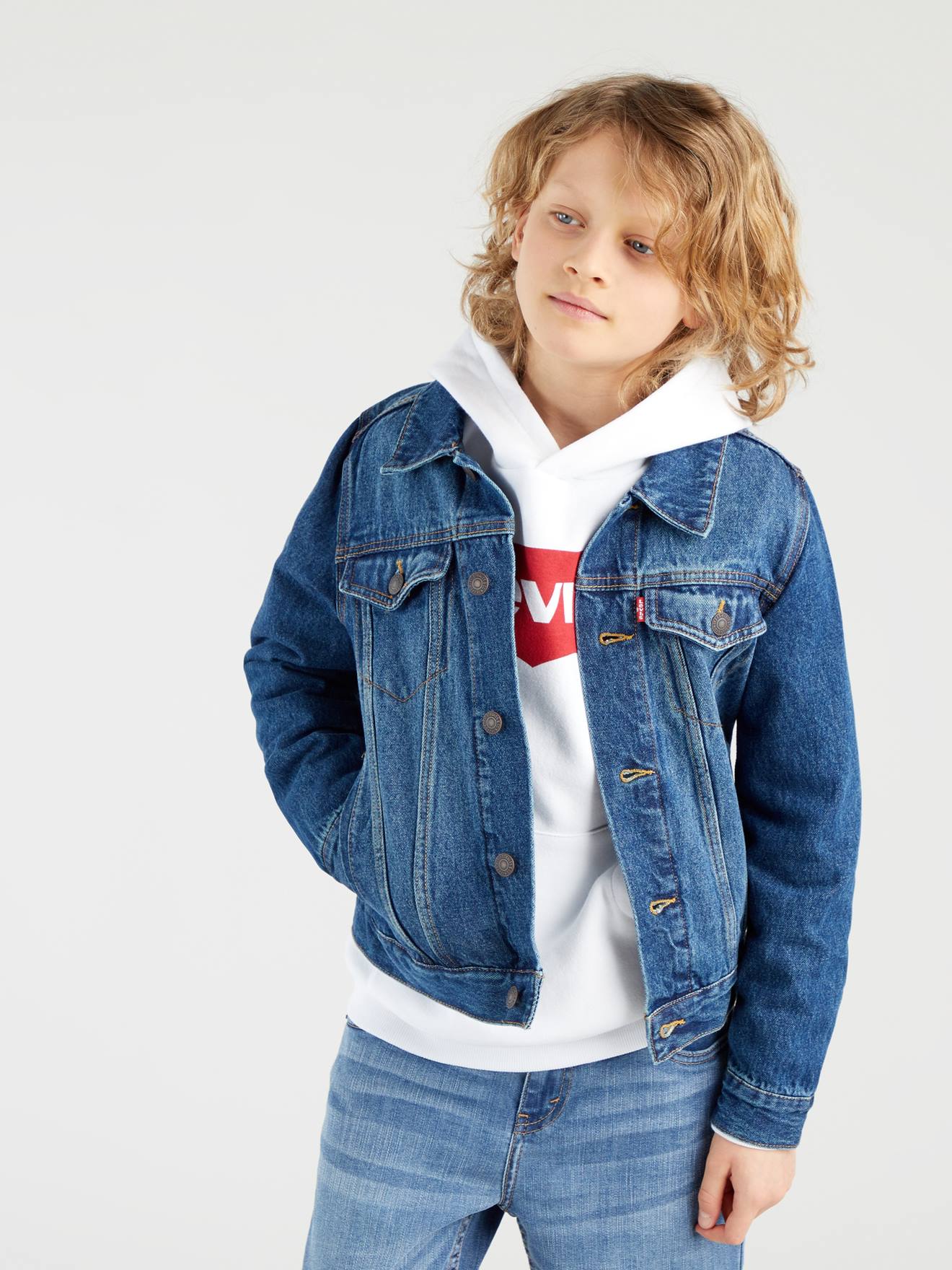 LEVIS KID'S Chaqueta vaquera Levi's® Trucker Jacket azul jeans