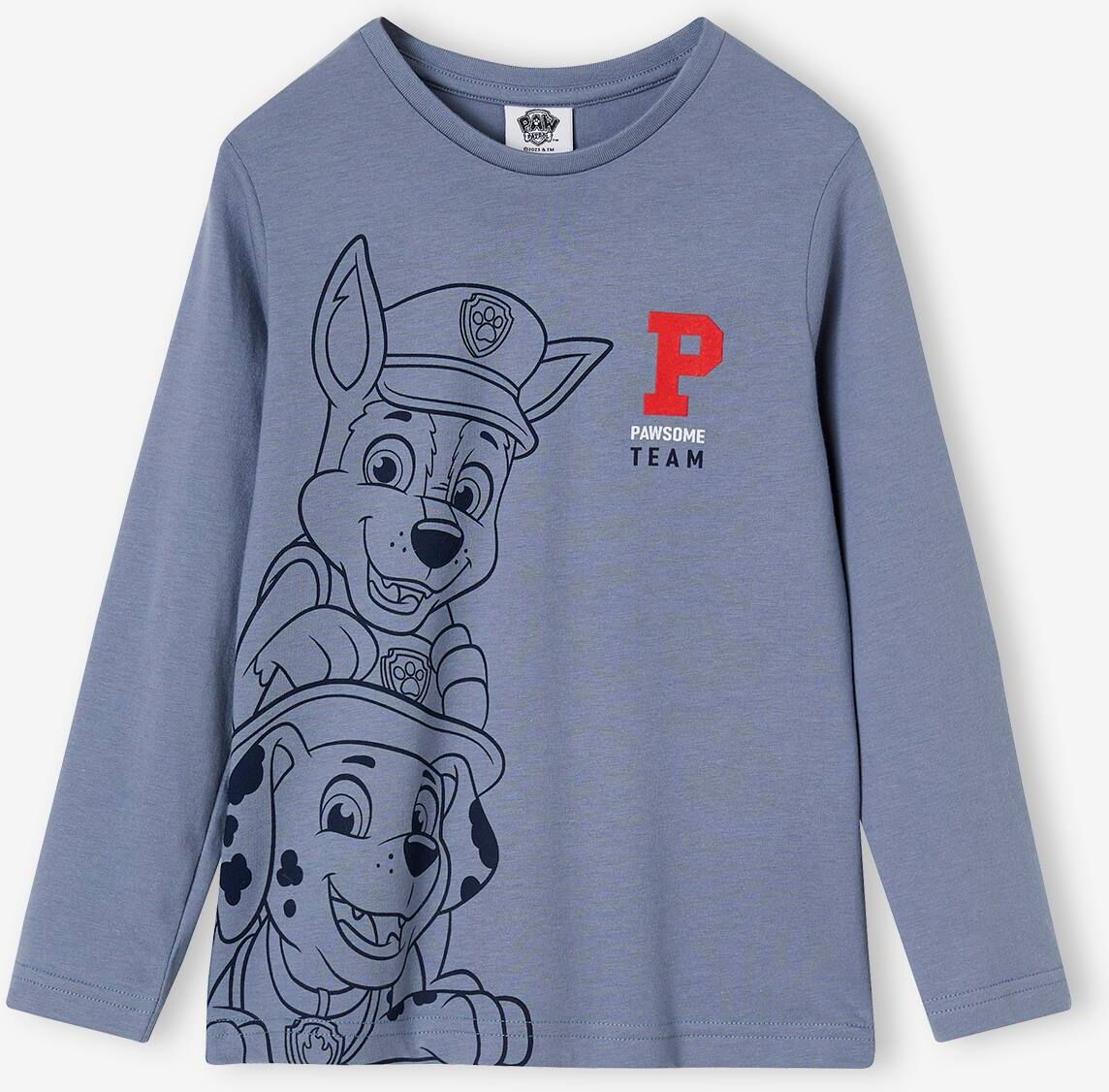 Camiseta Patrulla Canina® para niño azul pizarra