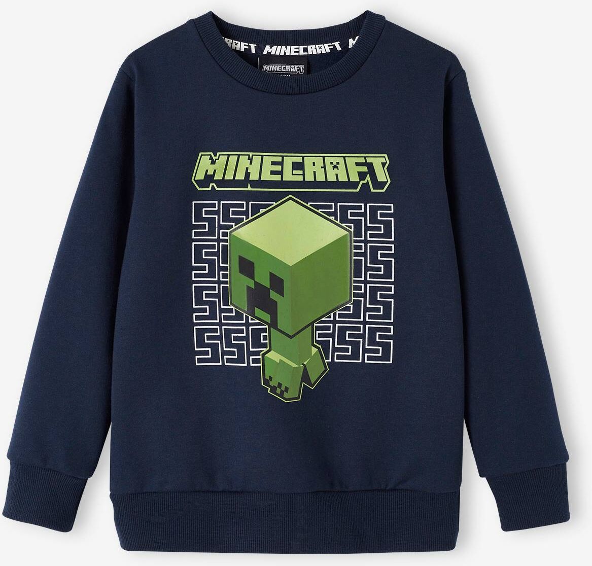 Sudadera Minecraft® para niño azul marino