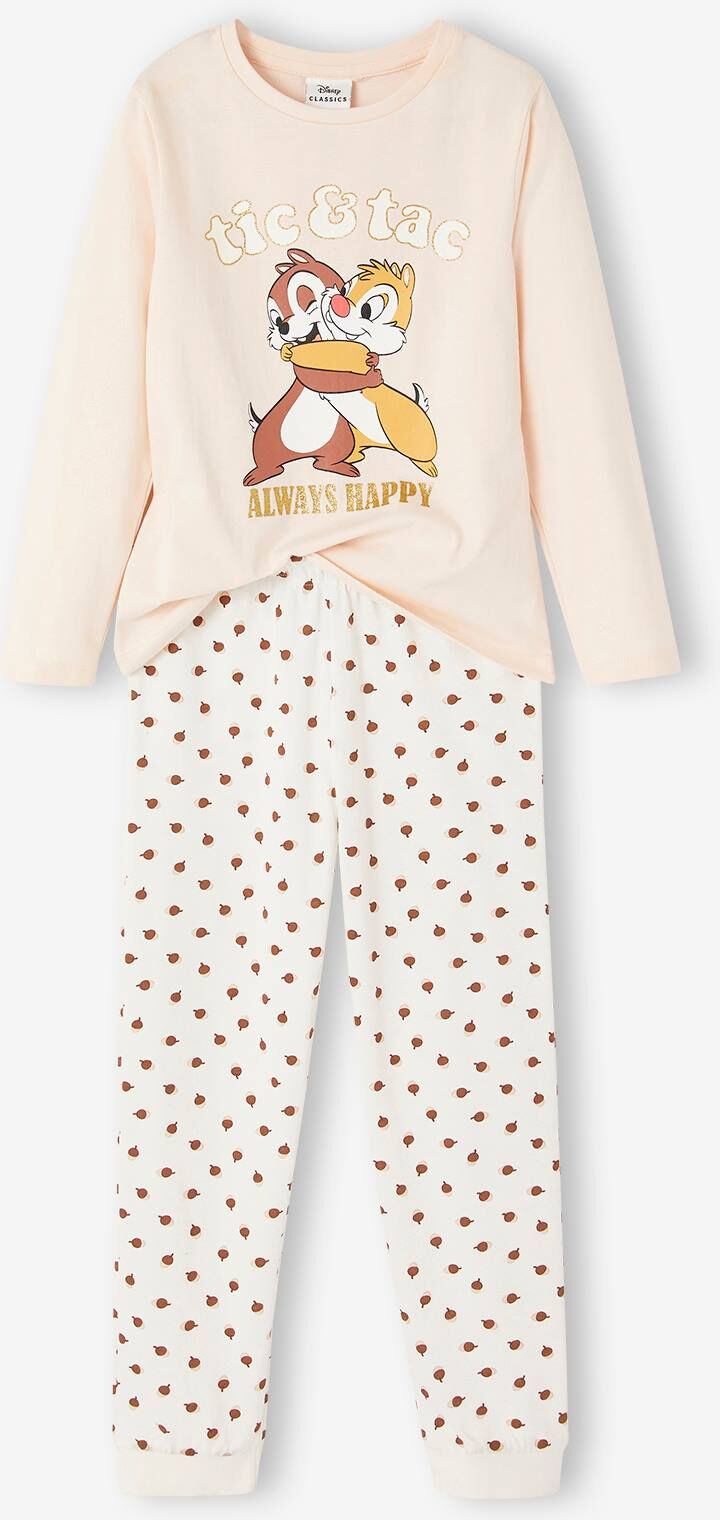 ANIMALES DE DISNEY Pijama Disney® Chip y Chop para niña rosa rosa pálido